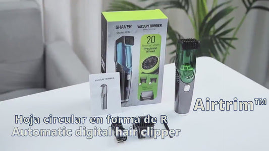 AirTrim™ Afeitado impecable, sin desorden.